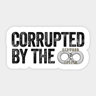 Corrupted by a Rebel Sticker